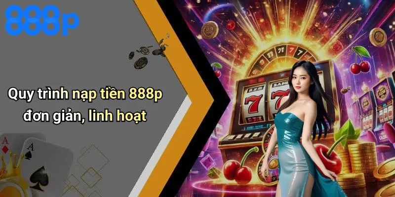 Quy trình nạp tiền 888p đơn giản, linh hoạt